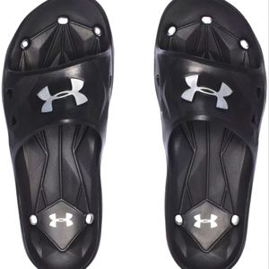 Under Armour Men's Locker III Slides Blk/Slv